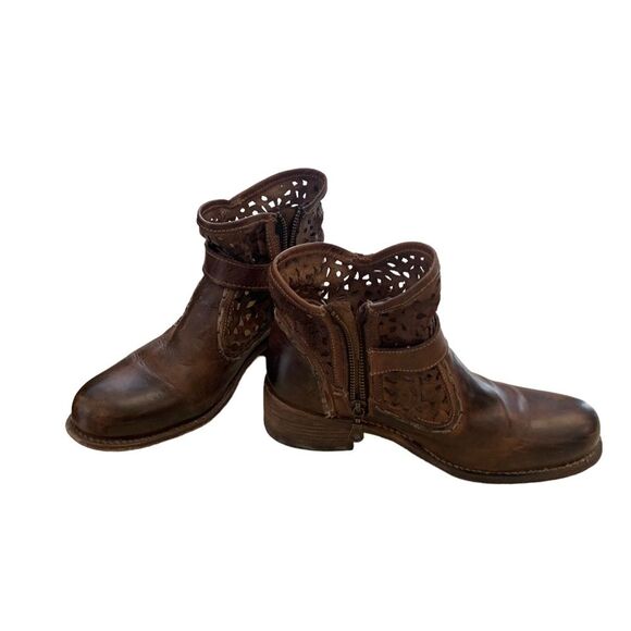 BEDSTU Heather Low Top Boot. EUC. Women’s Size 8 but Runs Sm Fits 7.5 Beautiful - Picture 1 of 15